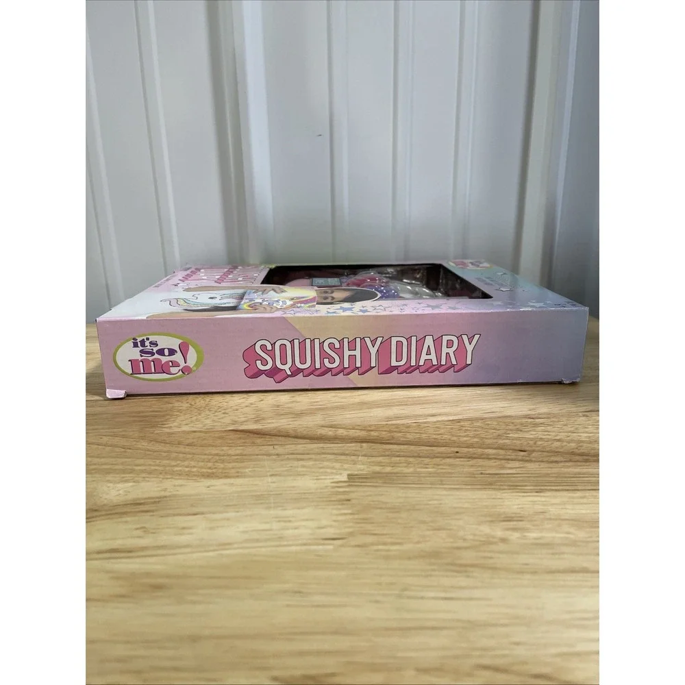 Its So Me Squishy Diary Personalize Your Own Unicorn Girl Kid Gift Set
